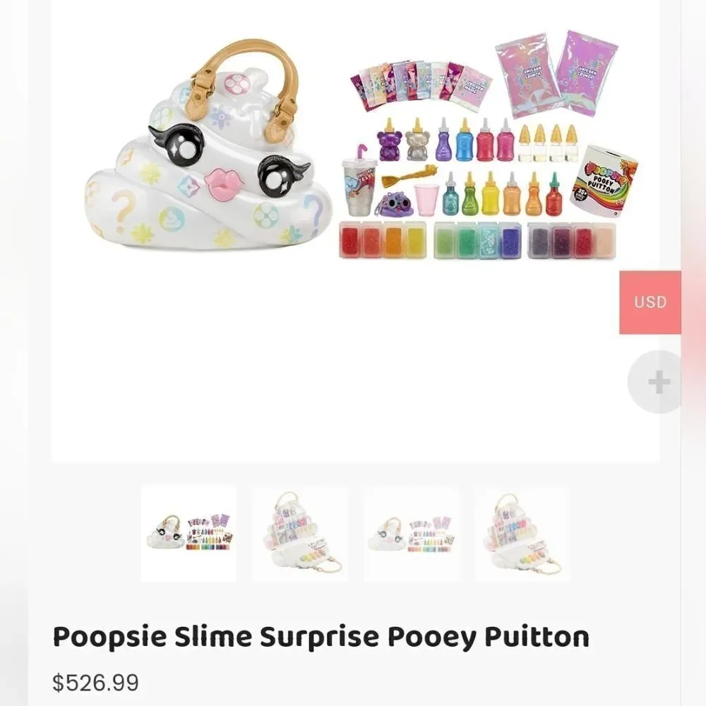 MGA Entertainment Poopsie Pooey Puitton Slime Surprise Slime Kit